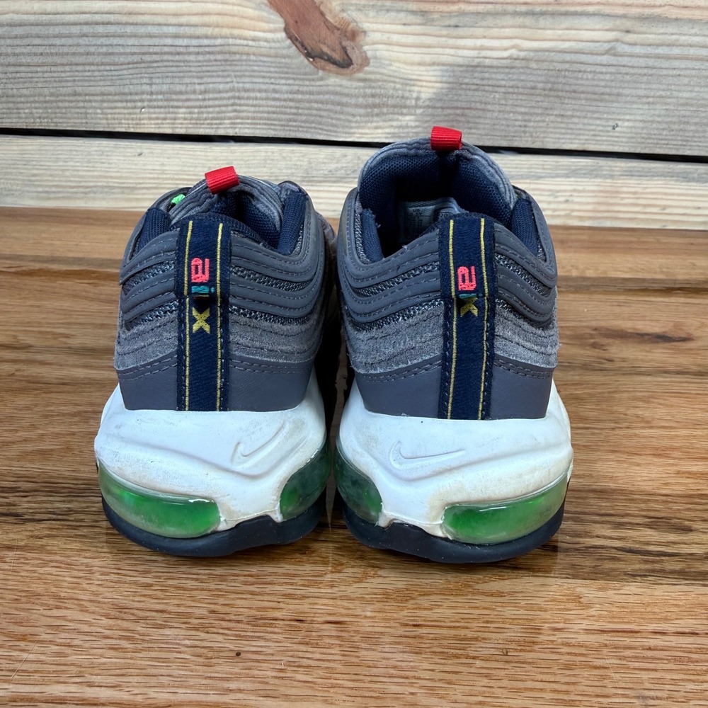 Nike Air Max 97 EOI Gray Multicolor Kids Athletic Sneakers US 5.5Y DD2002-001 - Picture 5 of 9